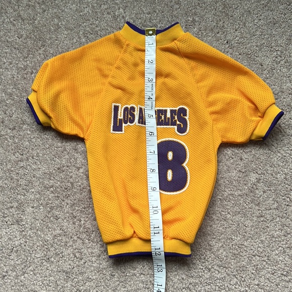 Los Angeles Lakers dog Jersey - Picture 10 of 13